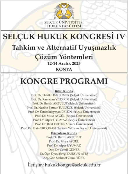 Selçuk Hukuk Kongresi IV